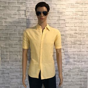 Tasso Elba Short Sleeve Button Down Shirt
